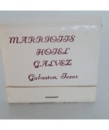 Vintage Matchbook Marrjojjs Hotel Galvez  Texas Cigarette Matches Unstru... - $4.90