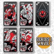 Helluva Boss Metal Cards Series 1 Wave 1 Loona Blitz Millie Moxxie Pin Up - £59.86 GBP