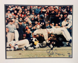 Gale Sayers signed Chicago Bears 16X20 Photo Custom Matted- Steiner Hologram #02 - £110.06 GBP