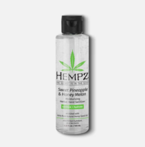 Hempz Sweet Pineapple &amp; Honey Melon Moisturizing Herbal Hand Sanitizer 4.22 oz - £10.30 GBP
