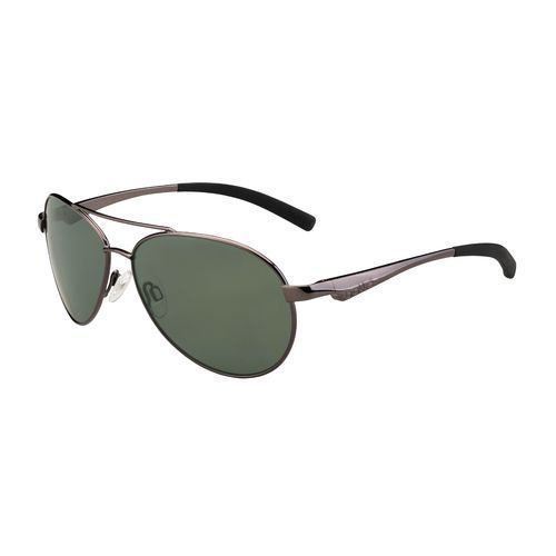 Bolle Cassis Sunglasses - 12100 - Shiny Gunmetal Frame w/ Polarized Axis Lens - $69.25