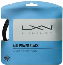 Luxilon - WR8306901125 - Alu Power Tennis String 125mm/16L - Black - $22.95
