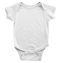 Tulo &amp; Garn Baby Bodysuit Screen Printed Soft 100% Cotton Snapsuit - £5.53 GBP