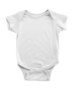 Tulo &amp; Garn Baby Bodysuit Screen Printed Soft 100% Cotton Snapsuit - £5.58 GBP