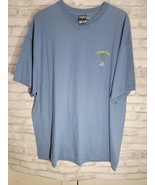 Havana Jack&#39;s Cafe Mens Havana Hawaiian Tee Shirt XL Blue Yellow Flame Logo - $209.24 MXN