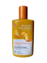 Avalon Organics Intense Defense Vitamin C Balancing Toner 8.5 fl oz Vegan no GMO - £36.58 GBP