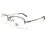 Technolite Flex Eyeglasses Frames TLF8001 GUN Shiny Gray Wire Rim 52-18-140 - £37.19 GBP