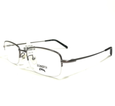 Technolite Flex Eyeglasses Frames TLF8001 GUN Shiny Gray Wire Rim 52-18-140 - £37.20 GBP