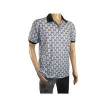 Men Sports Shirt DE-NIKO Short Sleeves Soft Modal Fashion Polo Shirt G1121 Gray image 8
