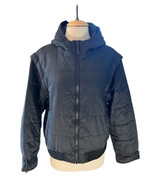 Alpine Design Cold Gear Black Convertible Puffer Jacket/Vest Women’s Lar... - $74.47 CAD