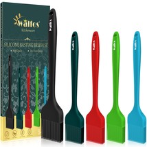 Silicone Basting Brush Set, Heat Resistant Pastry Brush, Perfect For Baking,Bbq  - £15.97 GBP