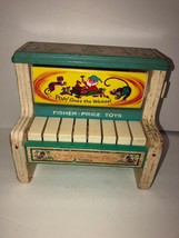 Vintage Rare Change a Tune Piano. 1969. Fisher-Price Toys. - £108.97 GBP
