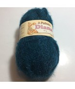 Vintage Paton&#39;s Blue Yarn Skein Diana Acrylic 9031 50 gm 85 yds Bulky Twist - $51.32 MXN