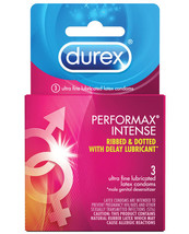 &#39;durex Performance Intense Condom - Box Of 3 - £11.00 GBP