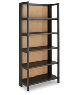 Abyard - Black / Natural - Bookcase - $7,330.07 MXN