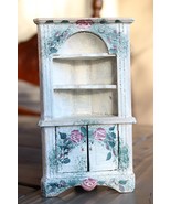 Antique Doll Furniture Corner Hutch American Folk Art - £11.66 GBP