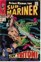 The Sub-Mariner #2 (1968) *Marvel Comics / Silver Age / Triton / John Buscema* - $55.00