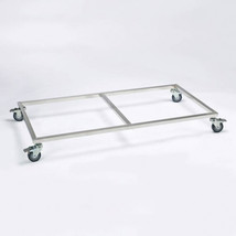 Pet Pals PS Modular Cage Base with Wheels Stainless Steel S - £250.90 GBP