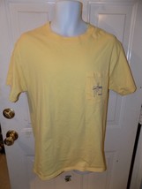 Guy Harvey Yellow Marlin Swordfish Fish T-Shirt Short Sleeve Size M Men&#39;s EUC - £12.62 GBP