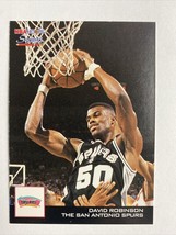 1993-94 NBA Hoops Scoops #HS24 David Robinson San Antonio Spurs basketball card - £0.79 GBP