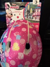 Bell Disney Minnie Mouse Bike Skateboard Helmet Pink Toddler Kids 3-5 Ye... - £21.93 GBP