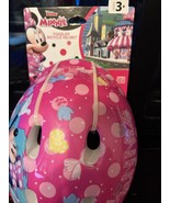 Bell Disney Minnie Mouse Bike Skateboard Helmet Pink Toddler Kids 3-5 Ye... - £21.96 GBP
