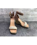 Dolce Vita  Espadrille Sandals Women 8.5 Nilton Shoe Metallic Beige Canv... - €29,57 EUR
