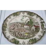 Jhonson Bros Friendly Village Green Oval Tray 11 1/2 X 9 1/2&quot; - €37,99 EUR