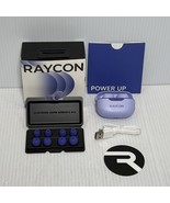 RAYCON Everyday Earbuds Purple Violet Bluetooth True Wireless - $921.05 MXN