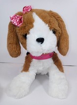 Mattel Barbie Plush Stuffed Barking Puppy Dog w/ Lighted Collar Pet Vet ... - £8.75 GBP