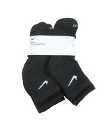 Nike Everyday Plus Cushioned Ankle Socks 6 Pack Mens Size 8-12 Black Dri... - €23,42 EUR