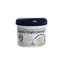 Organic Virgin Coconut Oil, Cocos Nucifera, Sizes, 4 oz and 16 Oz - $46.00