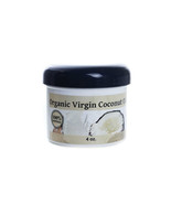 Organic Virgin Coconut Oil, Cocos Nucifera, Sizes, 4 oz and 16 Oz - £36.85 GBP