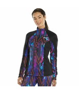 Fila Sport Shirt Top Fleece Womens Pullover Quarter Zip Athletic Festival $45 - $10.00