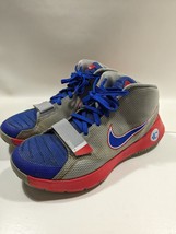 Nike KD Trey 5 III Kevin Durant Shoes Gray Red Blue 749377-046 Men’s 11 - £28.12 GBP