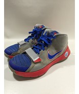 Nike KD Trey 5 III Kevin Durant Shoes Gray Red Blue 749377-046 Men’s 11 - £27.23 GBP