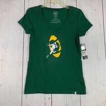 Green Bay Packers GB NFL 47 Medium Green Casual Tshirt New Women - $17.98 CAD