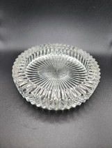 Gorgeous VINTAGE Mikasa &quot;Diamond Fire&quot; Wine Coaster/Candy Dish. 6&quot;X1.5&quot; - $18.10