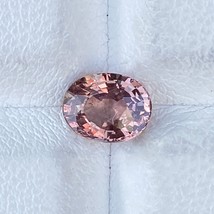 Natural Padparadscha Sapphire 1.21 Cts Oval Cut Loose Gemstone Jewelry Gift - £518.49 GBP