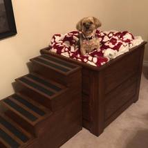 Elevated Dog Bed with Stairs - £399.67 GBP+