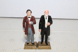 Marx Presidents 2.5&quot; Figures 14th Franklin Pierce 23rd Benjamin Harrison - £7.22 GBP