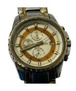 FOSSIL Chronograph Watch CH-2510 110810 10ATM Date Stainless Steel Two T... - €82,29 EUR