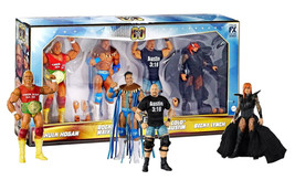 WWE Then Now Forever Together Elite Collection  6&quot; Action Figure Set of 4 NIB - £46.95 GBP