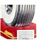 Goodrich Silvertown Tires 1948 Advertisement Automobilia Velvet Pillow D... - $68.13 CAD