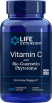 MAKE OFFER! 2 Pack Life Extension Vitamin C Bio-Quercetin Phytosome 250 veg tabs image 1