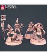 3D Printed STL Miniatures Apprentice Set  28mm - 32mm War Gaming D&amp;D - $160.32 MXN+