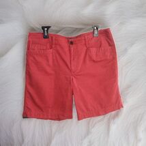 Vintage LRL Lauren Jeans Co Red Shorts Flat Front With 5 Pockets Size 12 - $19.79