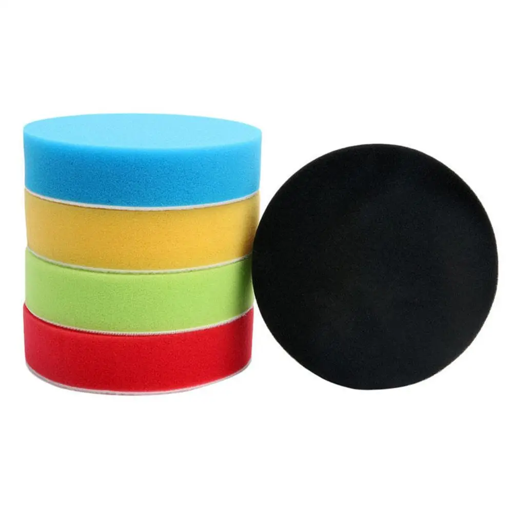 5 Pieces Buffing Pads set 150mm/6 Inch Car Foam Drill Polishing Pad Spon... - $211.83