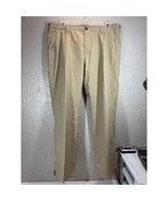 Under Armour Pants Mens Brown Tan Chino Flat Front Stretch Golf Size 40 ... - $41.98 CAD