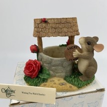 Charming Tails Wishing You Well Charity Mouse Figurine 98/930 - $18.66